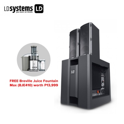 LD Systems Dave 8 Roadie | FREE Breville Juice Fountain Max