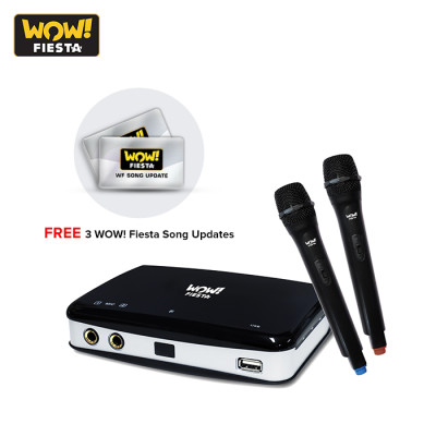 WOW! Fiesta Melody 10 Wireless WF290HD Affordable Wireless Videoke with MORE songs