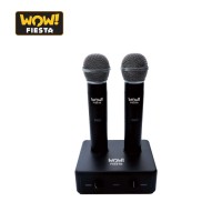 WOW! Fiesta Melody 10 Plus WF280HD NEW Portable Videoke with WOW Dual Wireless Microphone System