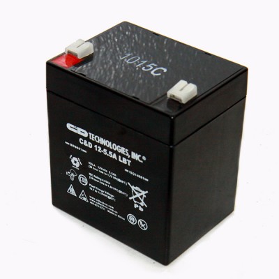 C&D LBT | Valve Regulated Lead Acid Battery C&D12-5.5A LBT
